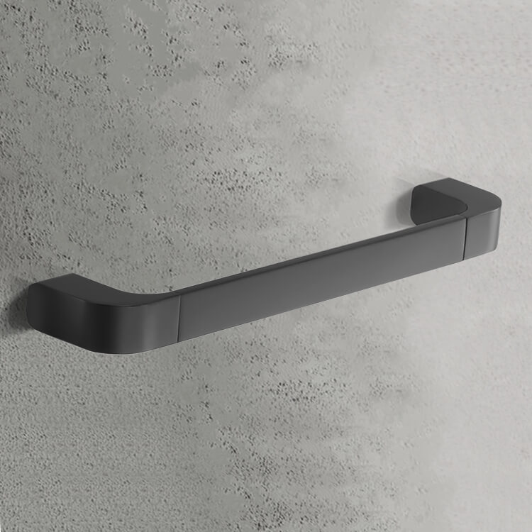 Towel Bar Towel or Grab Bar, 14 Inch, Matte Black Gedy 3221-35-14